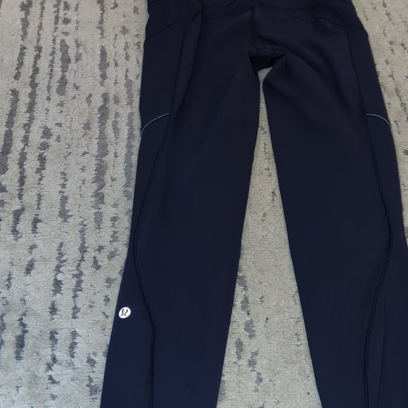 Lululemon Run On Tight (25") Midnight Navy - Picture 16 of 16